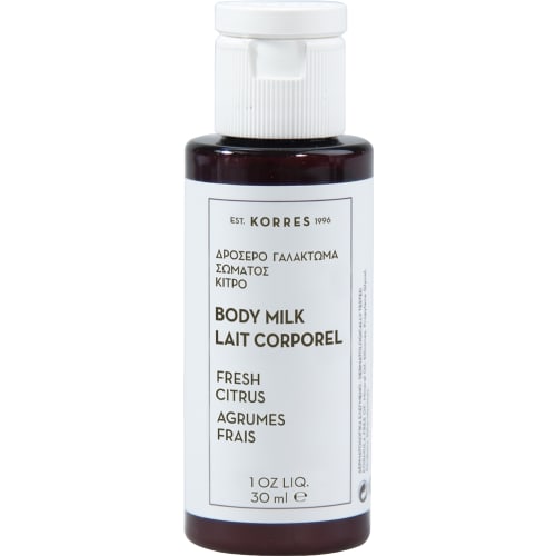 Korres Citrus Body Lotion, Trilingual Bottle, 1oz/30ml